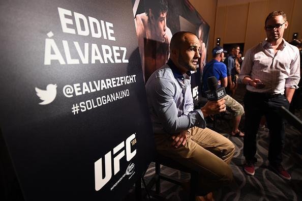 Imagens do Media Day e das encaradas do UFC 188 - Eddie Alvarez