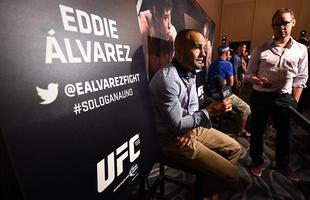 Imagens do Media Day e das encaradas do UFC 188 - Eddie Alvarez