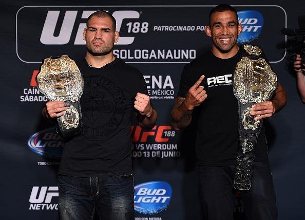 Imagens do Media Day e das encaradas do UFC 188 - Cain Velasquez e Fabrcio Werdum