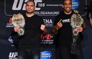 Imagens do Media Day e das encaradas do UFC 188 - Cain Velasquez e Fabrcio Werdum