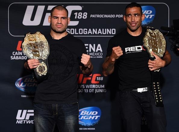 Imagens do Media Day e das encaradas do UFC 188 - Cain Velasquez e Fabrcio Werdum