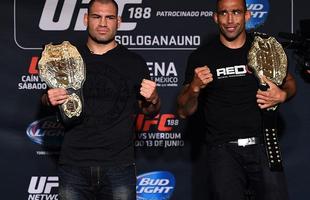 Imagens do Media Day e das encaradas do UFC 188 - Cain Velasquez e Fabrcio Werdum