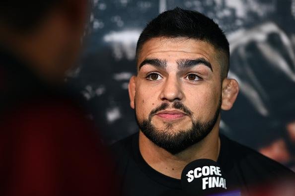 Imagens do Media Day e das encaradas do UFC 188 - Kelvin Gastelum