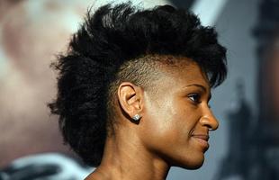 Imagens do Media Day e das encaradas do UFC 188 - Angela Hill