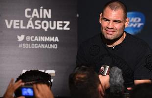 Imagens do Media Day e das encaradas do UFC 188 - Cain Velasquez