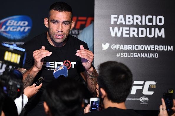 Imagens do Media Day e das encaradas do UFC 188 - Fabrcio Werdum
