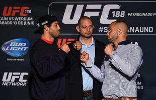 Imagens do Media Day e das encaradas do UFC 188 - Gilbert Melendez e Eddie Alvarez