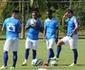 Cruzeiro estreia uniforme de treino com numerao na Toca