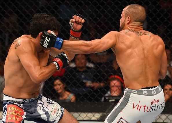 Imagens da grande luta entre Eddie Alvarez e Gilbert Melendez