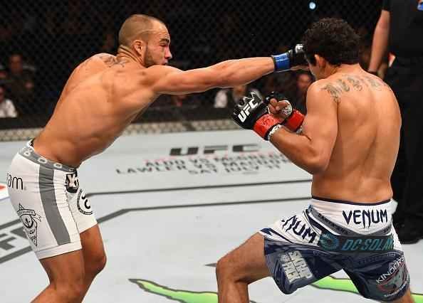 Imagens da grande luta entre Eddie Alvarez e Gilbert Melendez