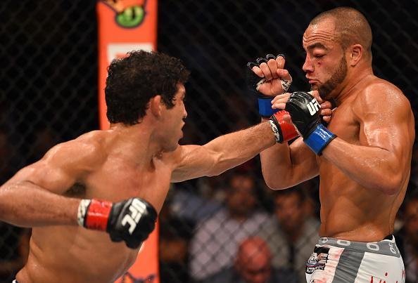 Imagens da grande luta entre Eddie Alvarez e Gilbert Melendez