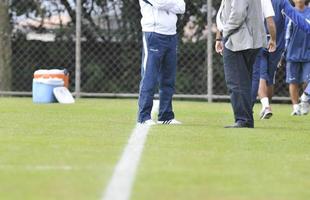 Treinador e presidente do Cruzeiro tiveram longo dilogo na tarde desta tera-feira
