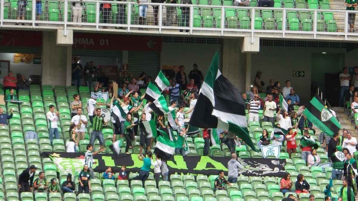 Fotos de Amrica x Atltico-GO, no Independncia, pela oitava rodada da Srie B (crdito: Gladyston Rodrigues/EM/D.A Press)