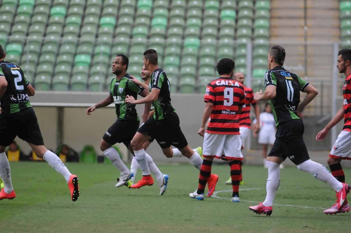 Fotos de Amrica x Atltico-GO, no Independncia, pela oitava rodada da Srie B (crdito: Gladyston Rodrigues/EM/D.A Press)