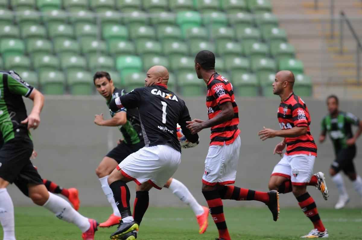 Fotos de Amrica x Atltico-GO, no Independncia, pela oitava rodada da Srie B (crdito: Gladyston Rodrigues/EM/D.A Press)