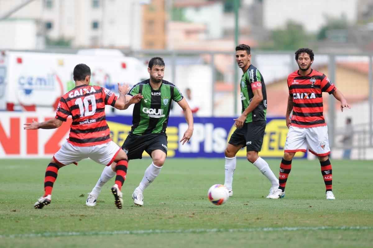 Fotos de Amrica x Atltico-GO, no Independncia, pela oitava rodada da Srie B (crdito: Gladyston Rodrigues/EM/D.A Press)
