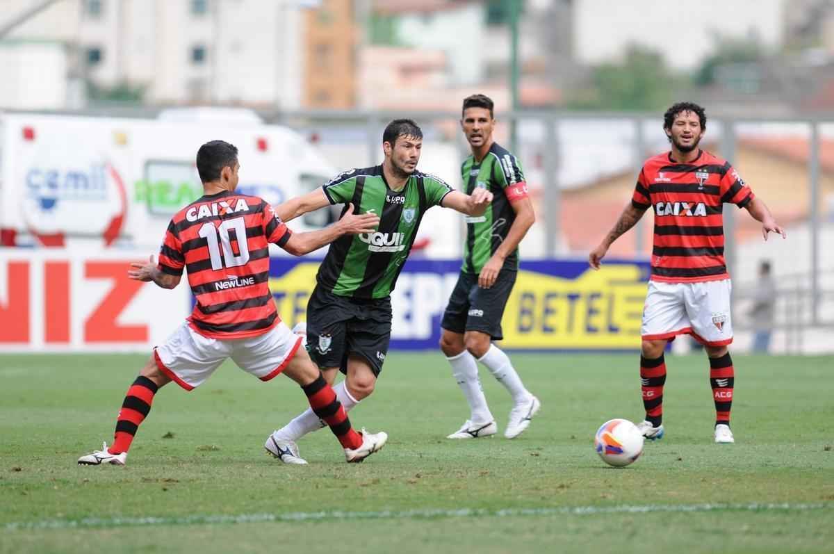 Fotos de Amrica x Atltico-GO, no Independncia, pela oitava rodada da Srie B (crdito: Gladyston Rodrigues/EM/D.A Press)