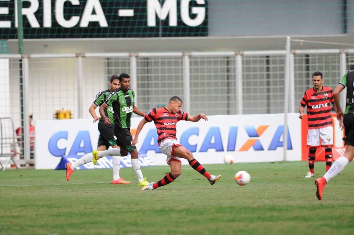Fotos de Amrica x Atltico-GO, no Independncia, pela oitava rodada da Srie B (crdito: Gladyston Rodrigues/EM/D.A Press)