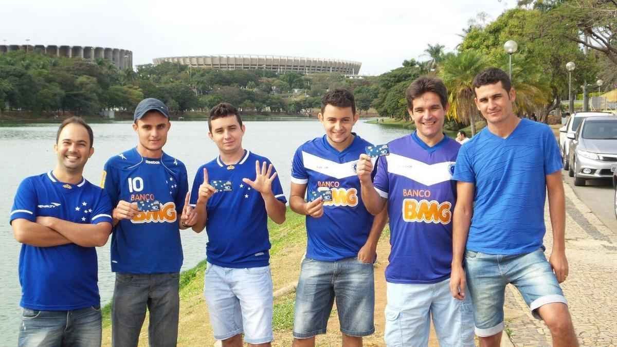 Cruzeirenses de Montes Claros marcaram presena na Pampulha