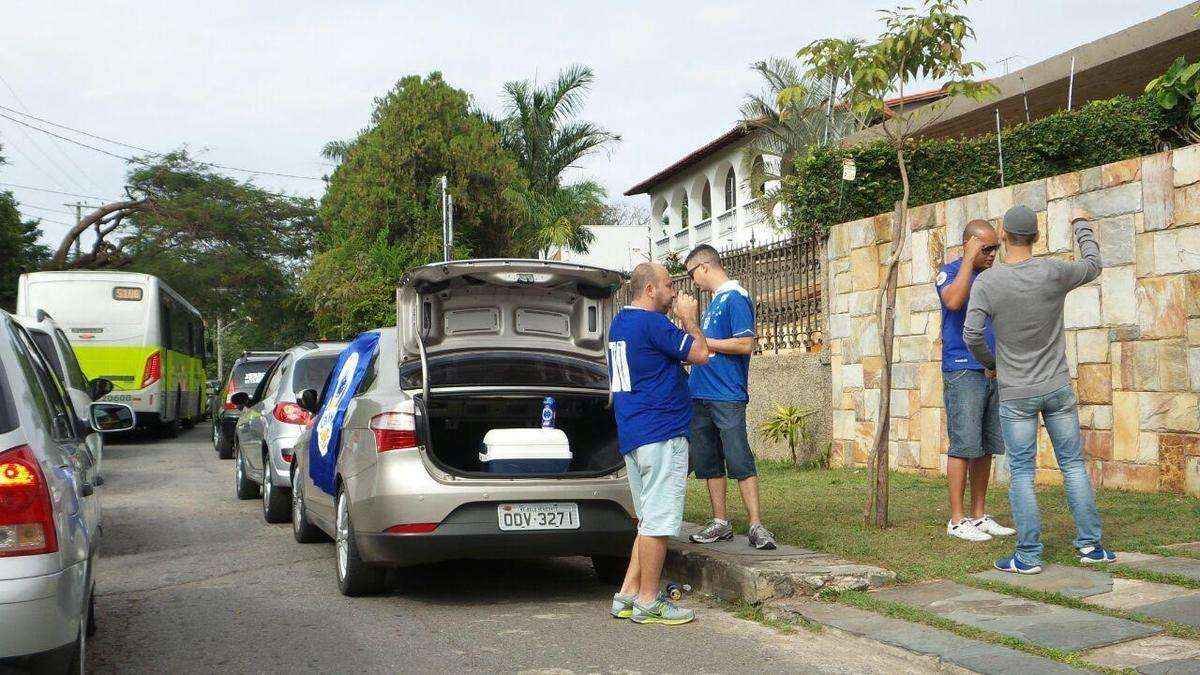 Novo horrio atraiu muitas famlias ao Mineiro na manh deste domingo