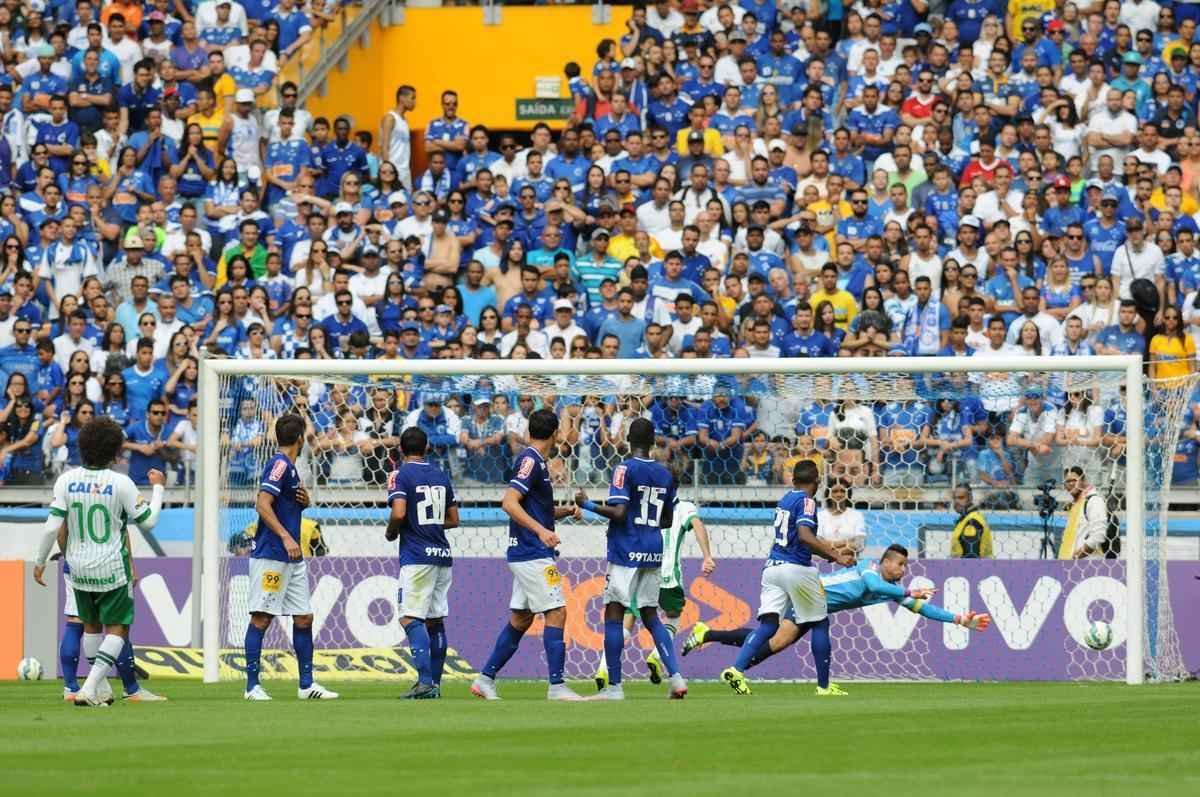 Torcedores do Cruzeiro compareceram em bom nmero ao Mineiro em jogo das 11h deste domingo