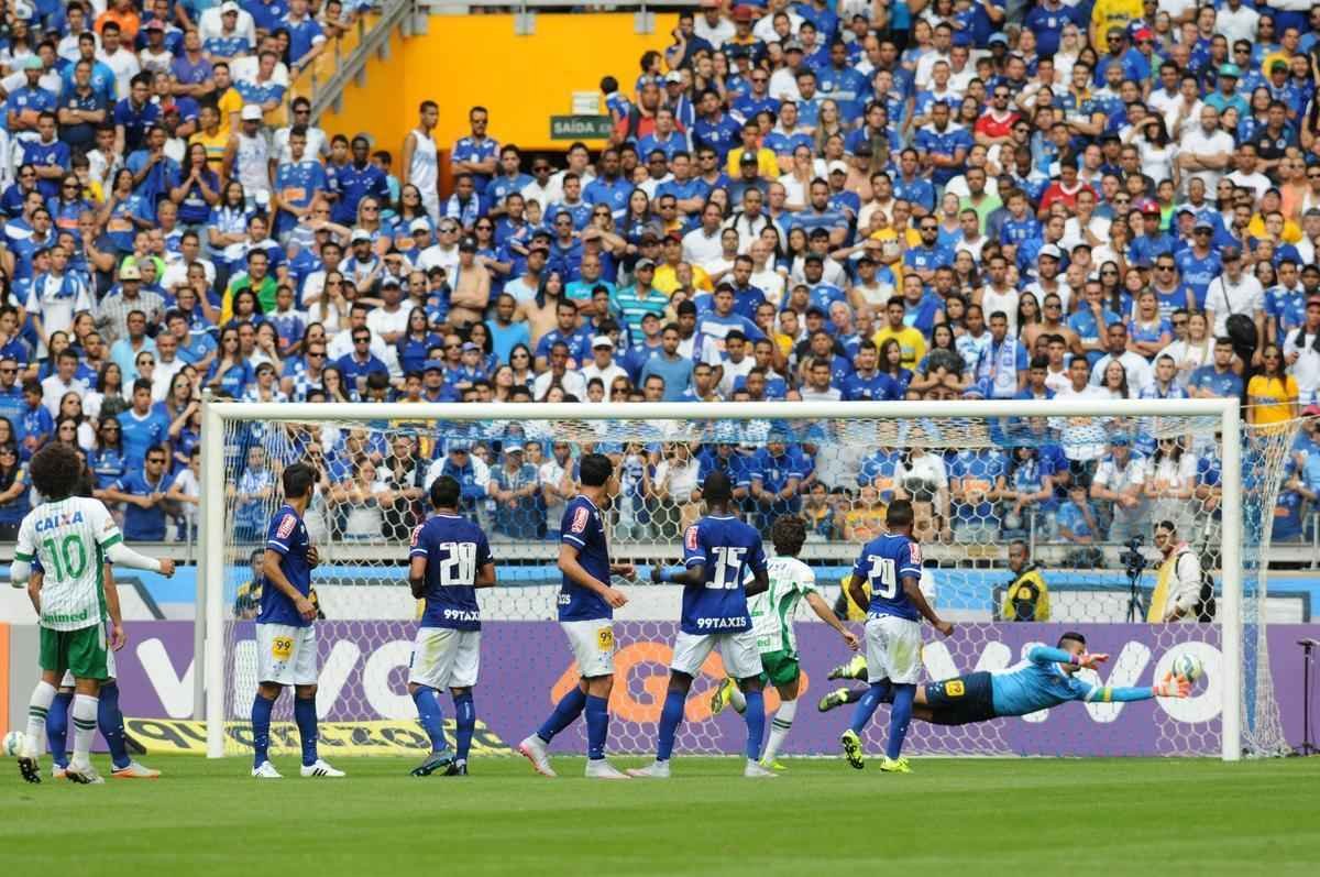 Torcedores do Cruzeiro compareceram em bom nmero ao Mineiro em jogo das 11h deste domingo