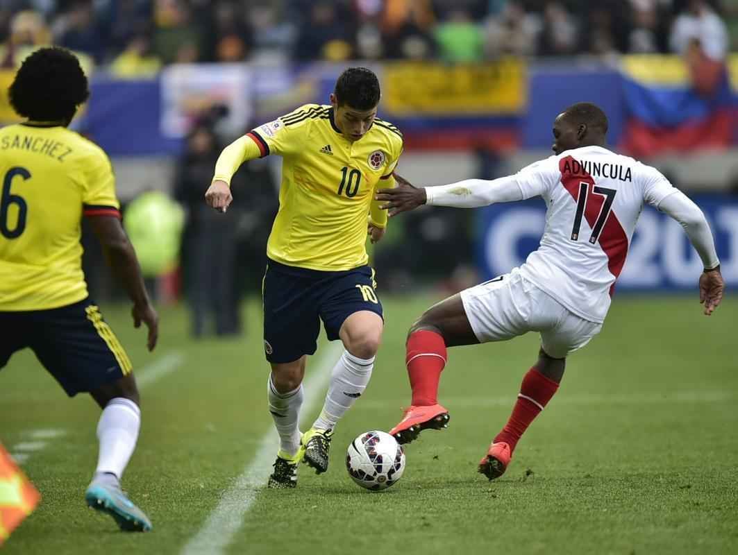 Fotos de Colmbia x Peru, jogo vlido pela ltima rodada do Grupo C da Copa Amrica