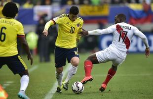 Fotos de Colmbia x Peru, jogo vlido pela ltima rodada do Grupo C da Copa Amrica