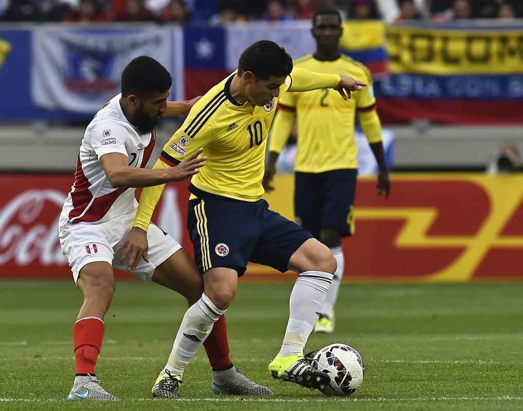 Fotos de Colmbia x Peru, jogo vlido pela ltima rodada do Grupo C da Copa Amrica