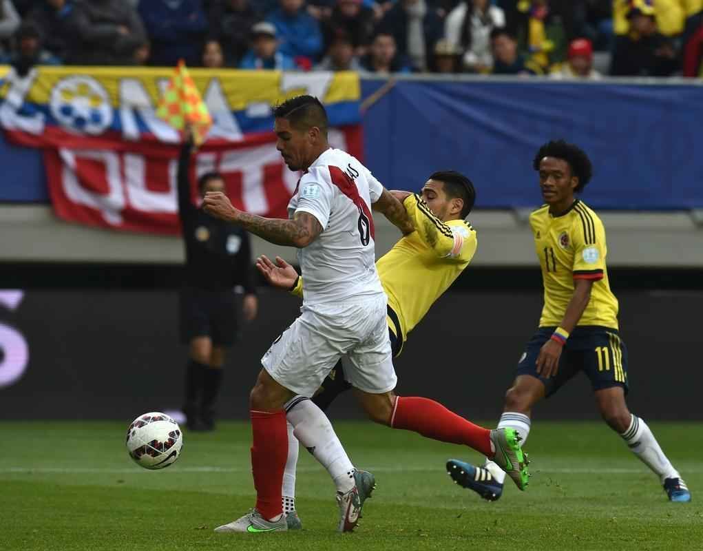 Fotos de Colmbia x Peru, jogo vlido pela ltima rodada do Grupo C da Copa Amrica
