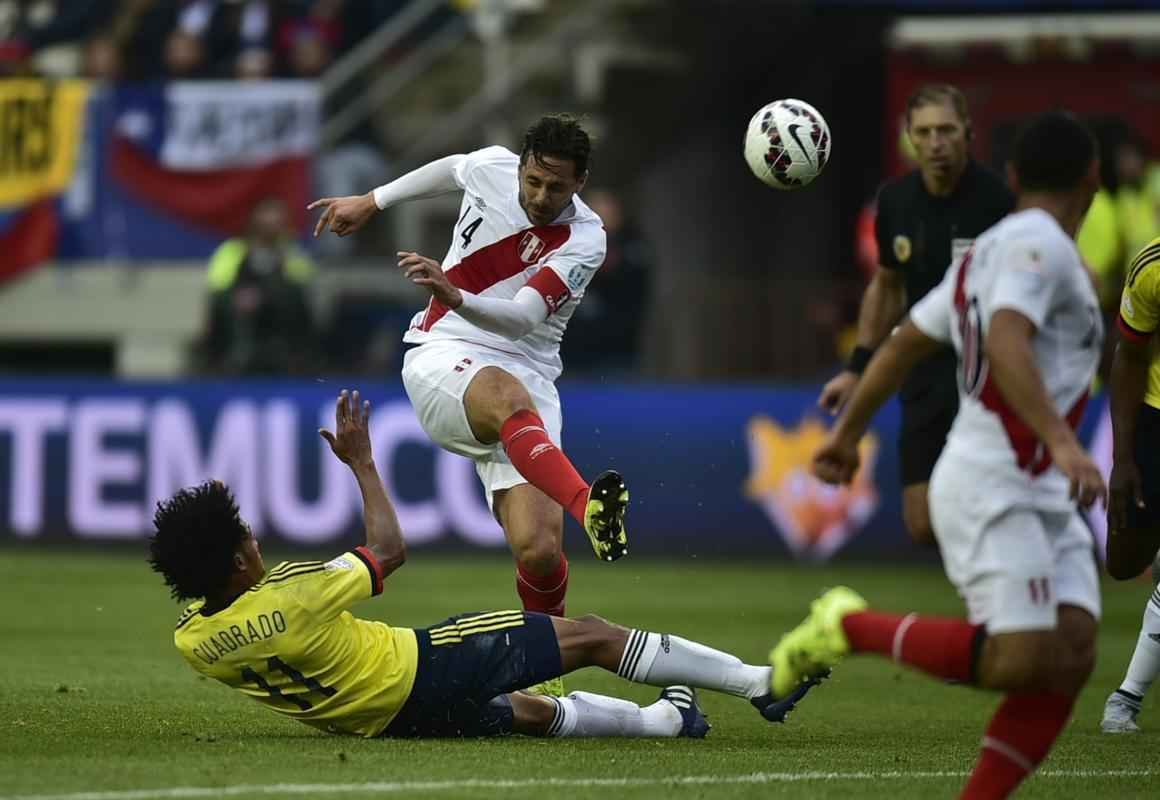 Fotos de Colmbia x Peru, jogo vlido pela ltima rodada do Grupo C da Copa Amrica