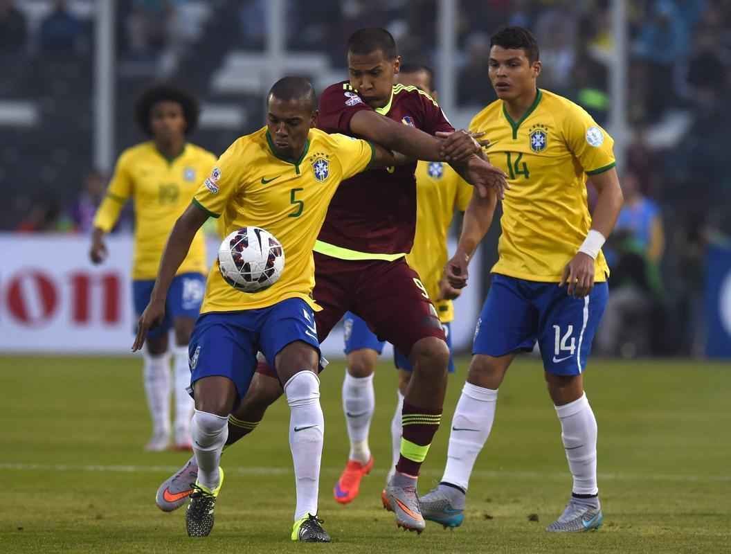 Brasil e Venezuela jogaram pelo Grupo C da Copa Amrica para definir os ltimos classificados para as quartas-de-final da competio