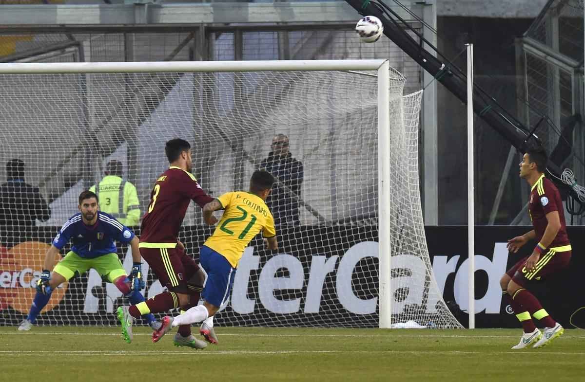 Brasil e Venezuela jogaram pelo Grupo C da Copa Amrica para definir os ltimos classificados para as quartas-de-final da competio