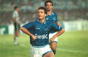Na vitria do Cruzeiro sobre o Atltico, Paulinho Mclaren provocou os alvinegros na comemorao do gol