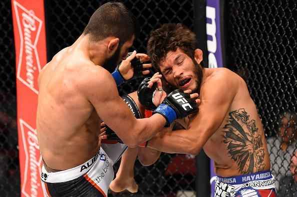 Imagens do card preliminar do UFC Fight Night 70 em Hollywood