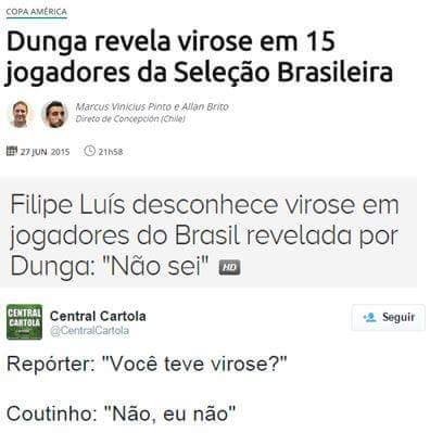 Confira os memes da eliminao do Brasil na Copa Amrica