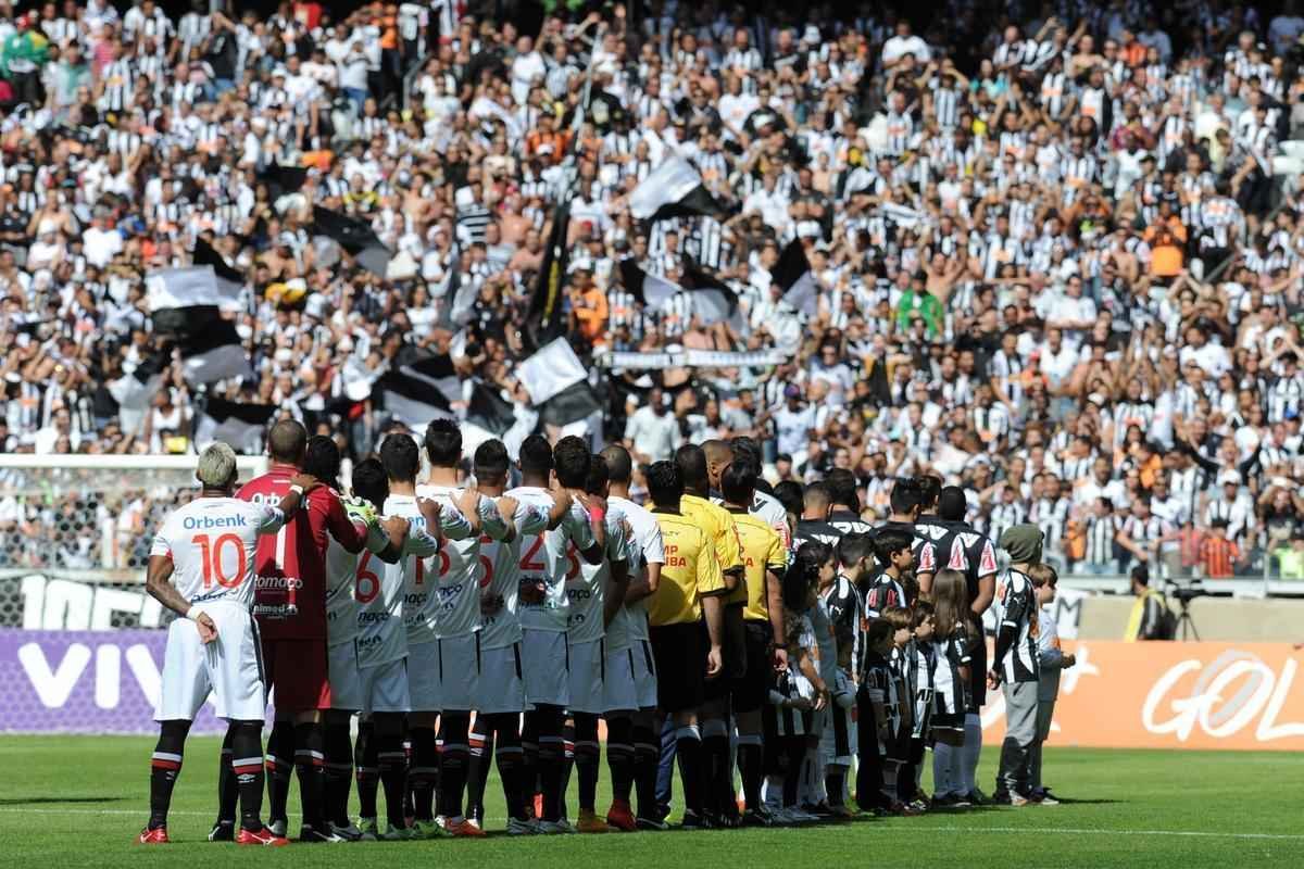 Esta  a estreia atleticana no novo horrio de jogos, s 11 horas da manh