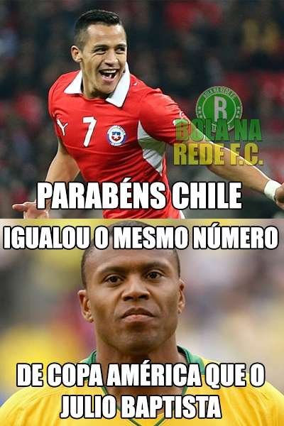 Veja os memes da vitria do Chile sobre a Argentina