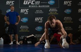 Imagens do treino aberto do UFC 189, em Las Vegas - Conor McGregor