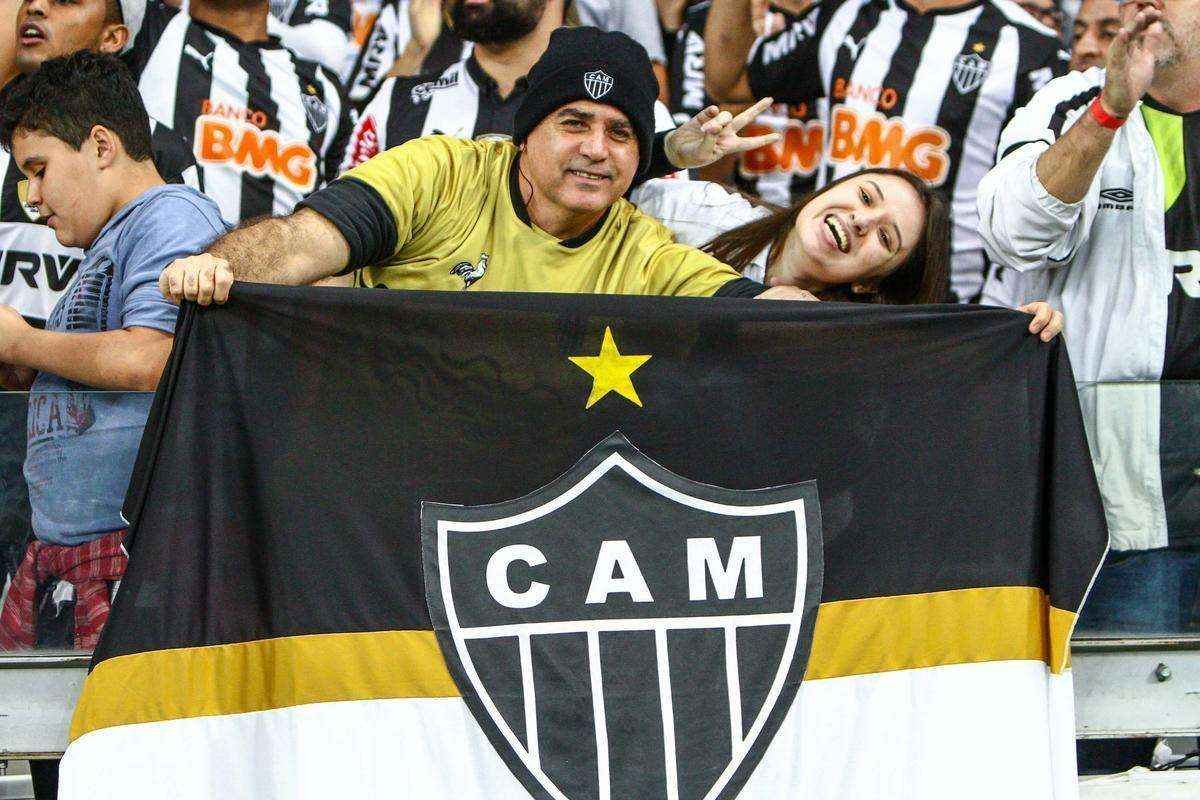Mais de 50 mil pessoas apoiaram o Atltico contra o Sport, no Mineiro