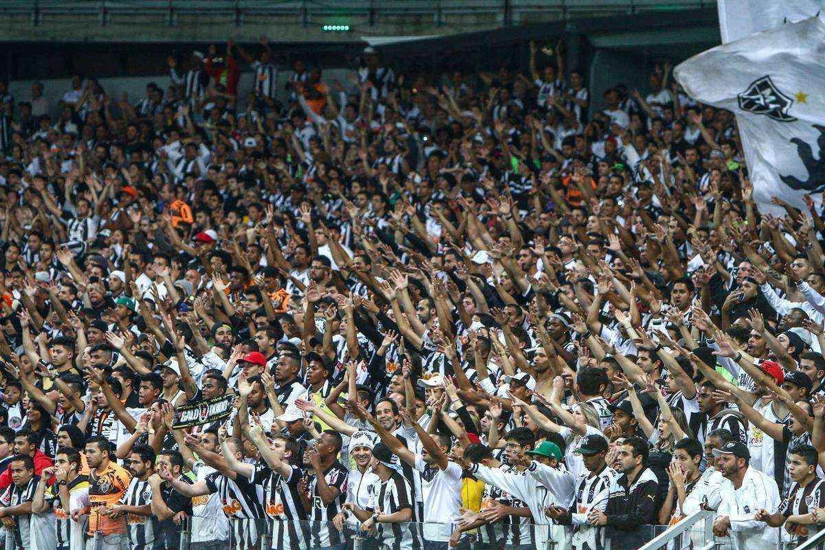 Mais de 50 mil pessoas apoiaram o Atltico contra o Sport, no Mineiro