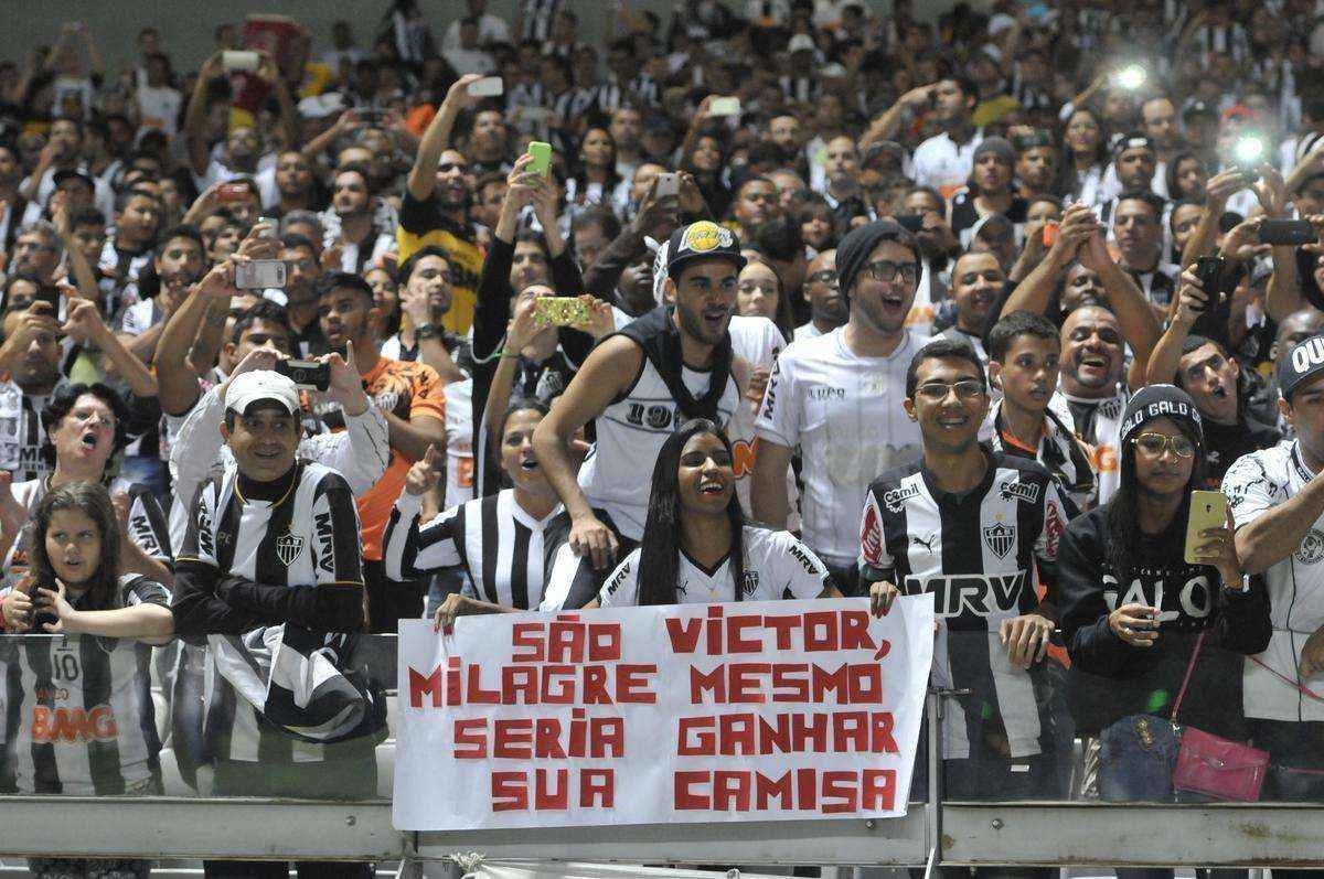 Mais de 50 mil pessoas apoiaram o Atltico contra o Sport, no Mineiro