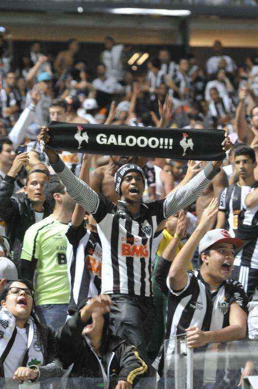 Mais de 50 mil pessoas apoiaram o Atltico contra o Sport, no Mineiro