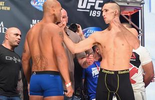 Veja imagens da pesagem e encaradas do UFC 189 - Robbie Lawler e Rory MacDonald