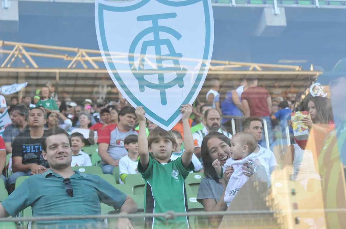 Fotos da torcida na partida entre Amrica e ABC, no Independncia, pela Srie B do Brasileiro