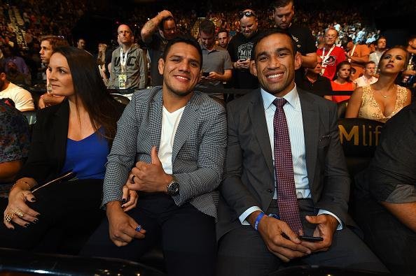 Rafael dos Anjos e Fabricio Werdum