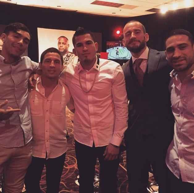 Andre Fili, Joseph Benavidez, Anthony Pettis, CM Punk e Danny Castillo