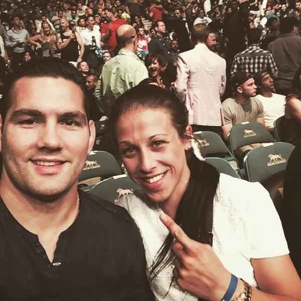 Weidman e Joanna 