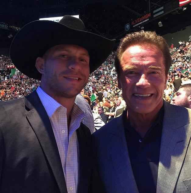 Cerrone e Schwarzenegger