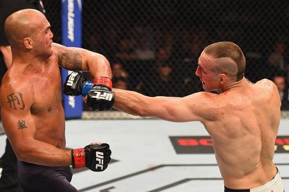 Veja as melhores fotos da batalha entre Robbie Lawler e Rory MacDonald